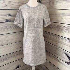 Garage Heather Grey Short Sleeve T-shirt Dress